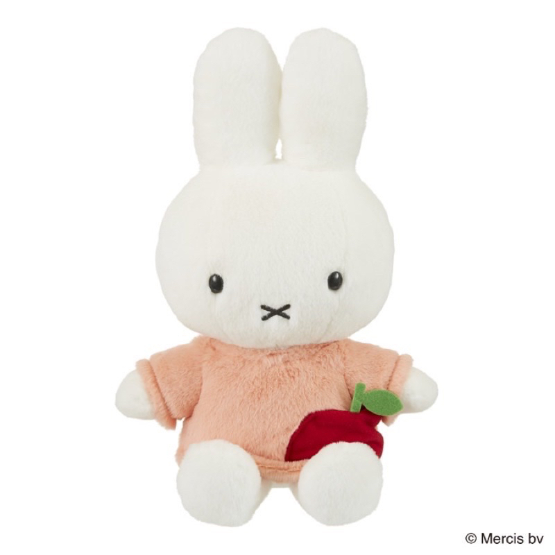 🍓摩卡熊日貨屋🇯🇵現貨🌟日本Miffy米菲兔蘋果玩偶 米菲兔 娃娃Dick Bruna