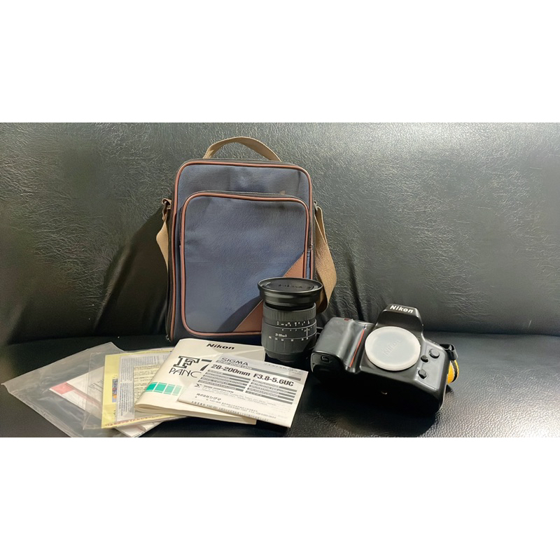 二手 NIKON F70 + 28-200mm F3.8-5.6UC 底片 單眼相機
