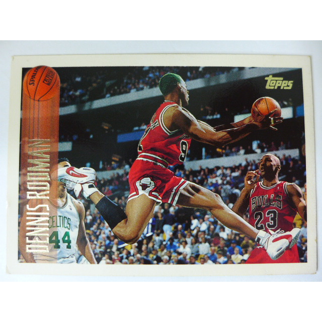 ~ Dennis Rodman ~名人堂/籃板王/壞小孩/小蟲/丹尼斯·羅德曼/Jordan同框 1996年籃球卡