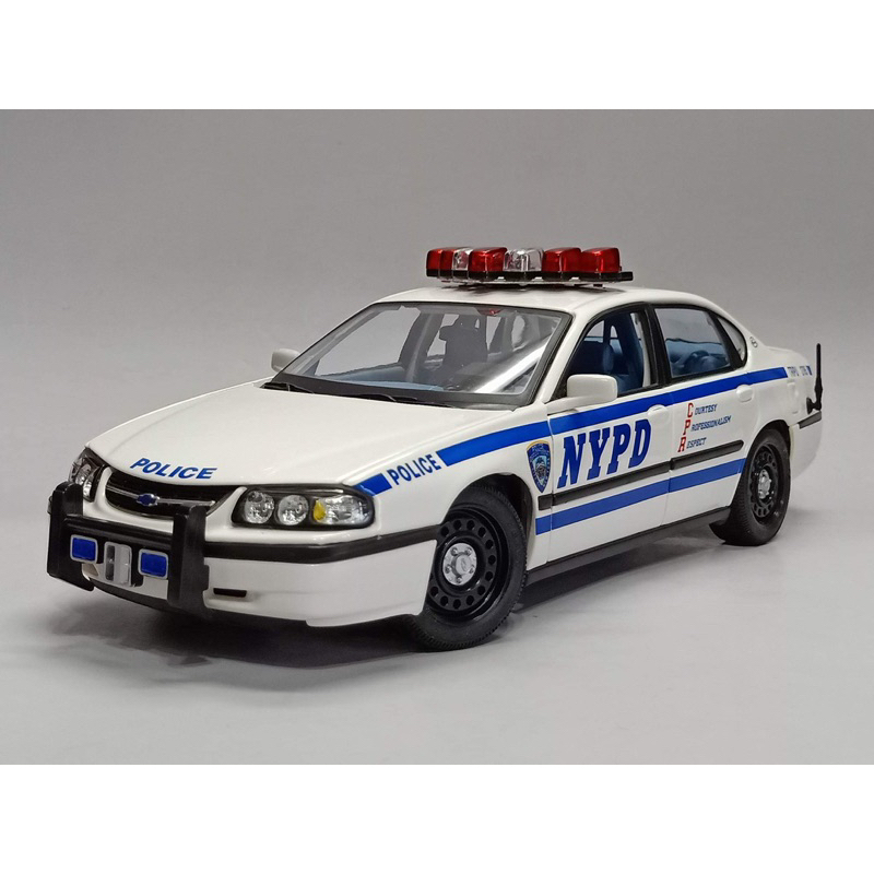 Maisto 1:18(1/18) Chevrolet Impala NYC Police car紐約美國警車 模型車