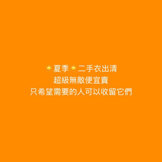 二手衣出清 夏天二手衣 女生上衣 女生背心 牛仔短褲 短版上衣 襯衫 雪紡紗襯衫