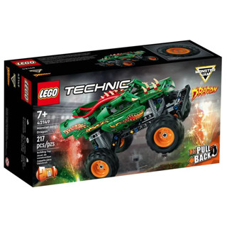 <積木總動員>LEGO 樂高 42149 Technic系列 迴力卡車Monster Jam Dragon 217pcs