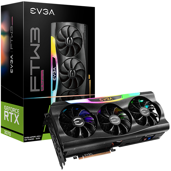 艾維克 EVGA RTX 3070 FTW3 Ultra RTX3070