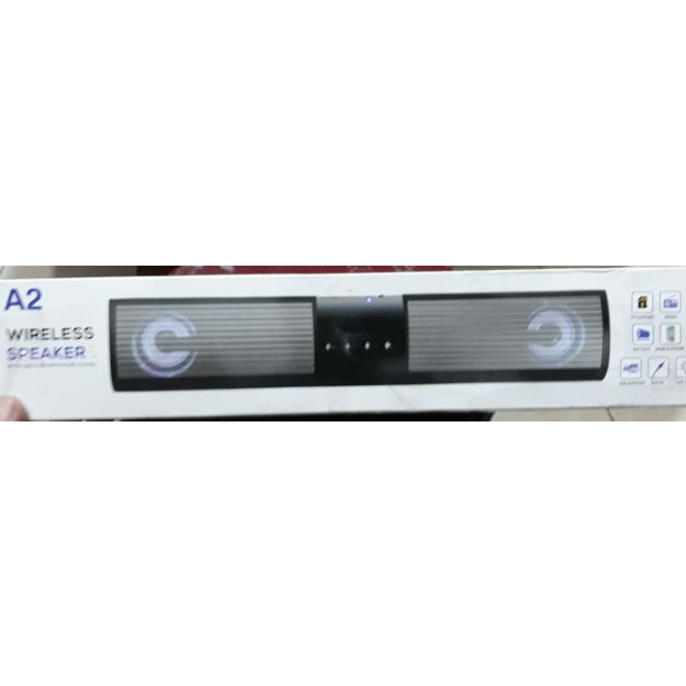 A2 WIRELESS SPEAKER~1200mA5W*2喇叭~七彩燈光可插卡接USB收音機功能(14)~