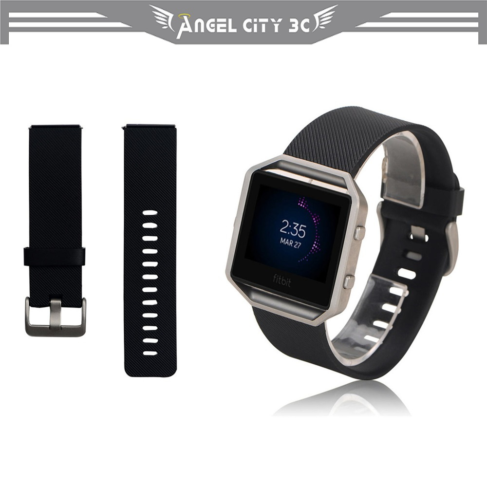 AC【矽膠錶帶】Fitbit Blaze 錶帶寬度23mm 防水 運動 時尚 替換 腕帶