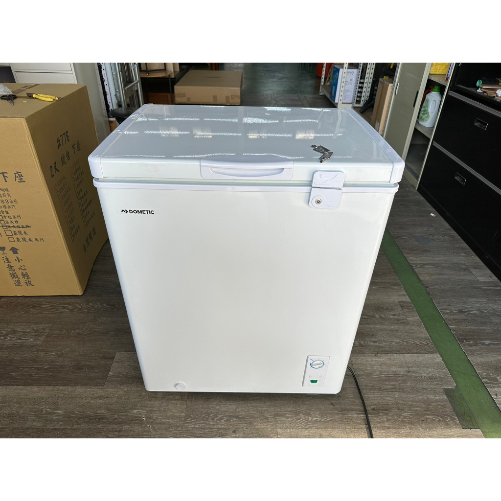 吉田二手傢俱❤DOMETIC145L上掀臥式冷凍櫃 臥式冰箱 臥式冰櫃 上掀式冰箱 上掀式冷凍櫃