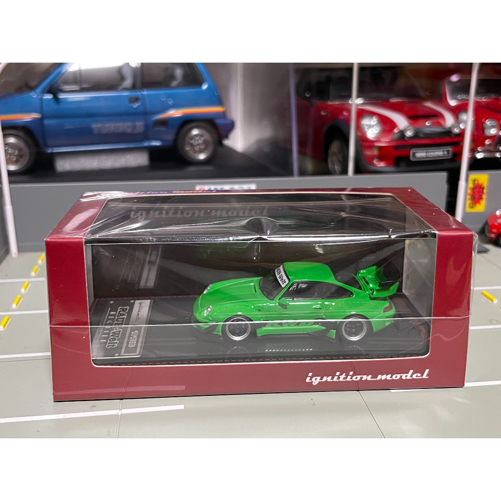 1/64 Ignition model Porsche 993 RWB 綠蛙 絕版