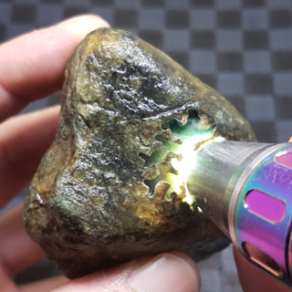 【馬克賭石】莫西砂228g【緬甸翡翠、翡翠原石、賭石】※CS-036