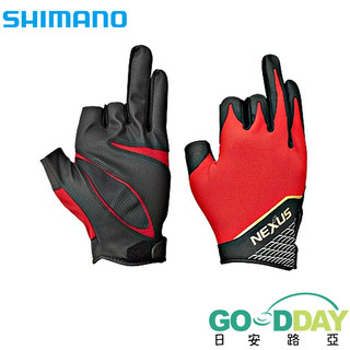>日安路亞< SHIMANO GLOVE GL-121S 防寒釣魚手套 三指