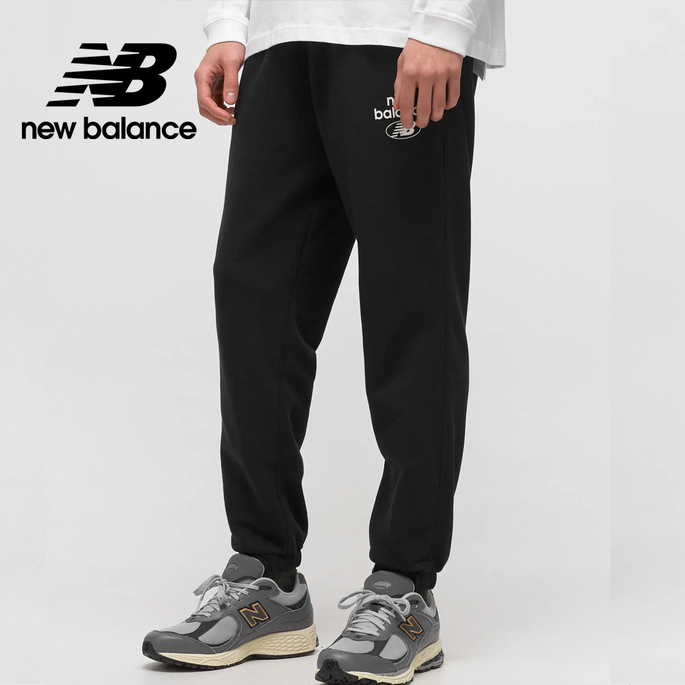 【New Balance】 NB 休閒長褲_男性_黑色_MP31515BK