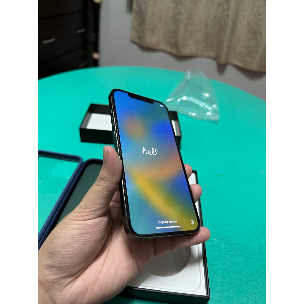 apple Iphone 12 pro Max 256g 黑色 全機包膜 完美無傷 盒裝 雙北面交更便宜 附全新惡魔殼