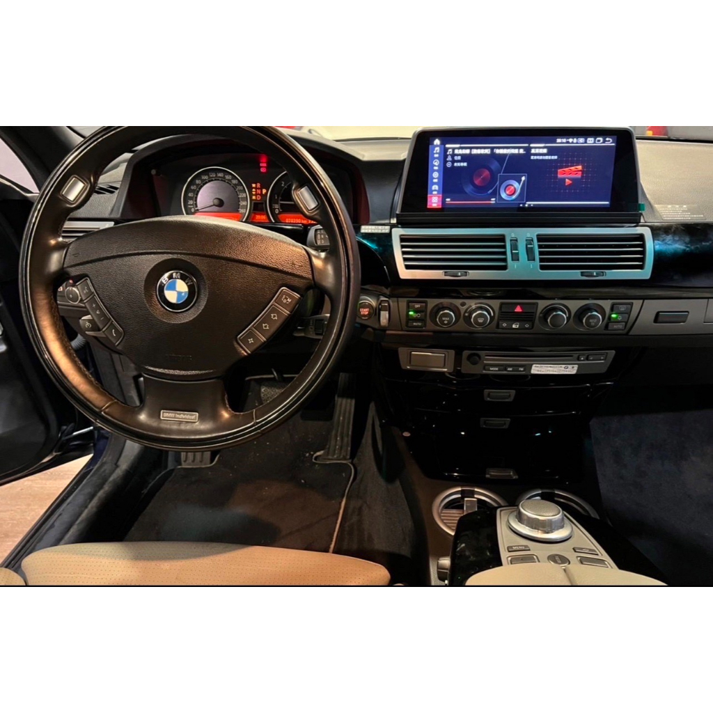 寶馬BMW 7系 E65 E66 F01 F02 CCC CIC Android 安卓版 10.25吋觸控螢幕主機導航