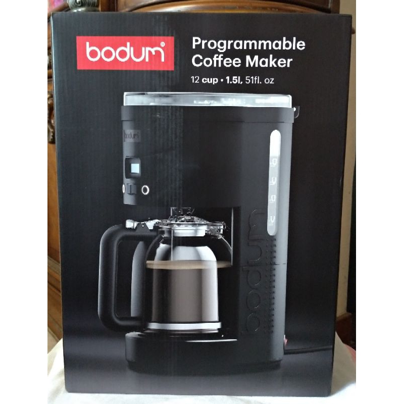 (1💗 ) 全新 丹麥名品 bodum 美式濾滴咖啡機 11754-01TW1