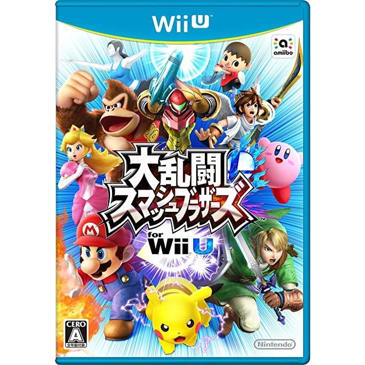 【日初版】Wii U 任天堂明星大亂鬥 Wii U