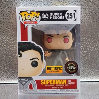 Funko pop DC 超人 Superman HT Chase夜光限定貼 公仔 搖頭娃娃 蝙蝠俠