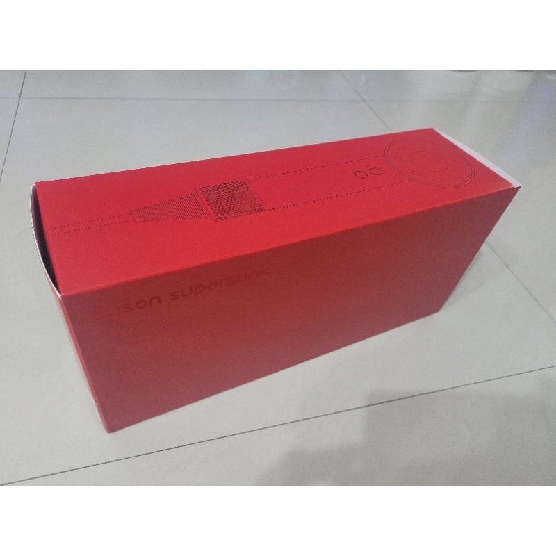 售dyson 吹風機 全新品原廠收納盒 橘紅色 全新，歡迎參考！