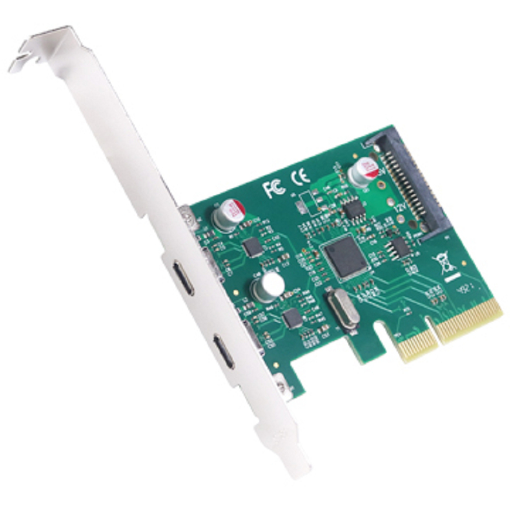 伽利略 PCI-E 4X USB3.1 Gen2 2C 擴充卡(PTU312CC)
