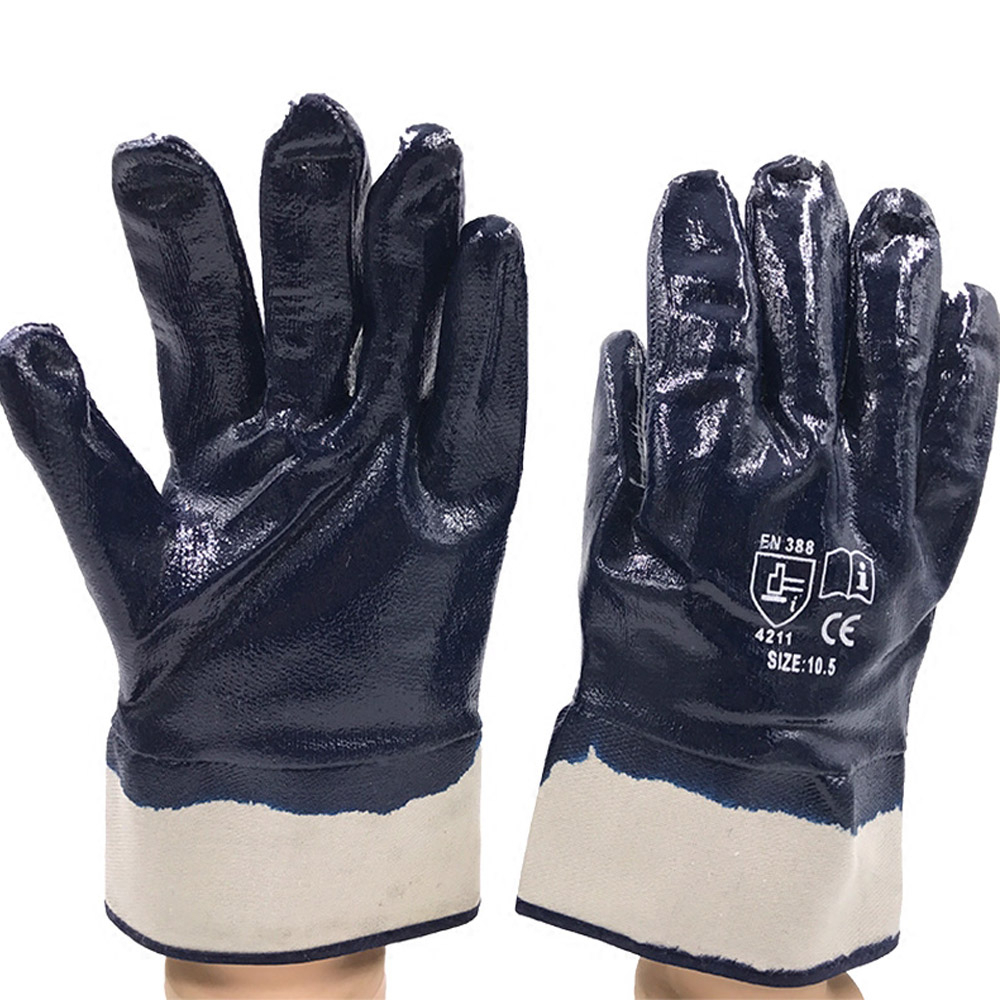 【台灣現貨】防油耐酸鹼溶劑工業手套 工業用手套 加厚手套 防油手套 工作手套 耐溶劑手套