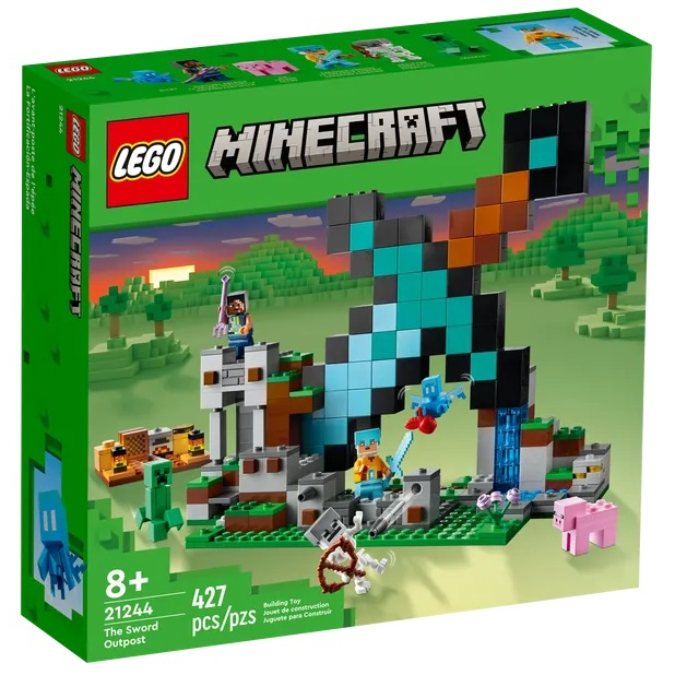 ●雅比玩具● 樂高 LEGO 21244 鑽石劍基地 The Sword Outpost Minecraft 創世神