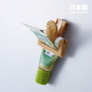 現貨🌸日本製》貓咪軟管醬料夾 三入組 掛勾 調味料收納 冰箱收納 小夾子 食物掛夾 軟管醬料 軟管擠壓器 奈島選物