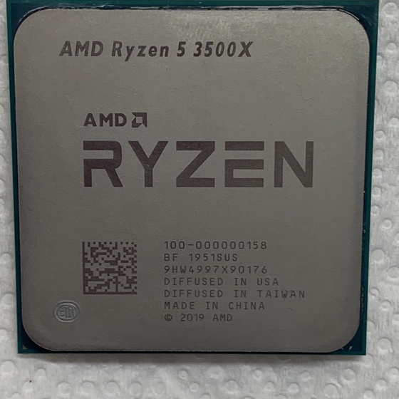 AMD ryzen 5 3500x cpu含原廠扇