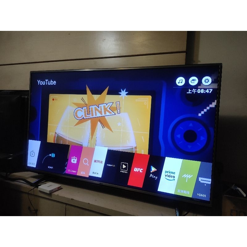 LG 55UH615T 55吋 4k 聯網電視 外觀新 全新背光 二手