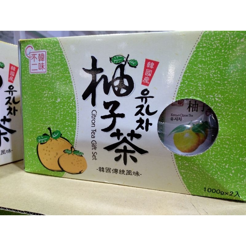 【好市多代購】現貨 快速出貨 單瓶販售 正貨韓味不二柚子茶飲組 果醬 每瓶1000公克