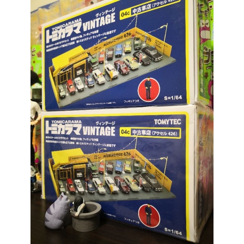 ⭐現貨⭐ TOMYTEC TOMICA 多美  O4C 中古車行 場景