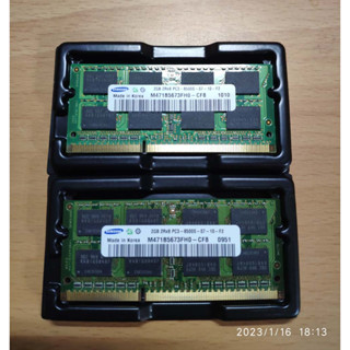 三星 2GBx2條 PC3-8500s 筆記型電腦記憶體