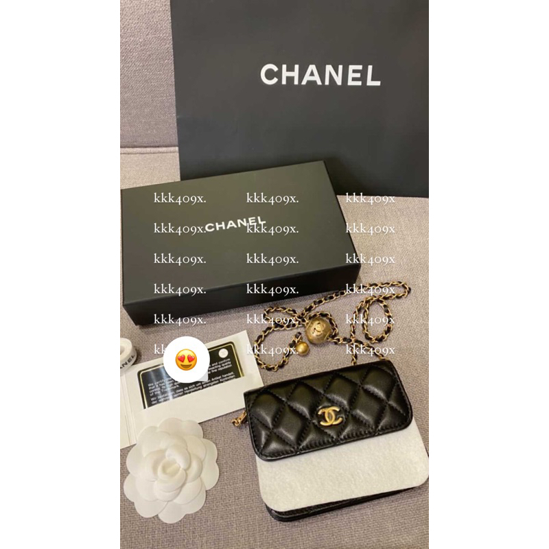 現貨！保證正品🏷️ CHANEL 小羊皮金球小腰包 下個月全球漲價🥺✨