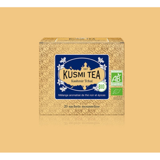 現貨1盒+預購✨法國百年品牌🇫🇷KUSMI TEA 喀什米爾印度紅茶 茶包40g/小罐裝20g