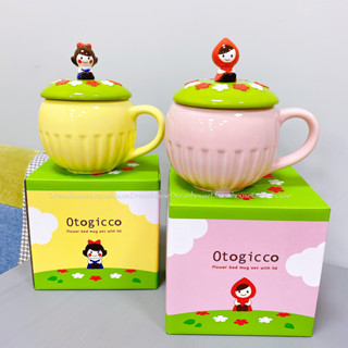 日本帶回 DECOLE 公主系列 白雪公主 小紅帽 陶瓷 馬克杯 咖啡杯 杯蓋 攪拌匙 杯子 馬克杯組 杯緣子