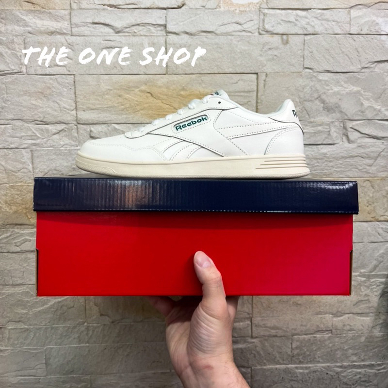 TheOneShop Reebok COURT ADVANCE 奶油白 綠標 皮革 防水 經典款 GZ9622