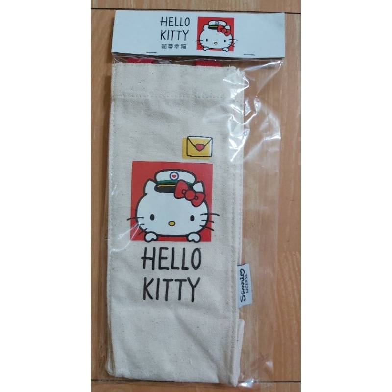 中華郵政郵局Hello Kitty優郵帆布提袋(單圖款)