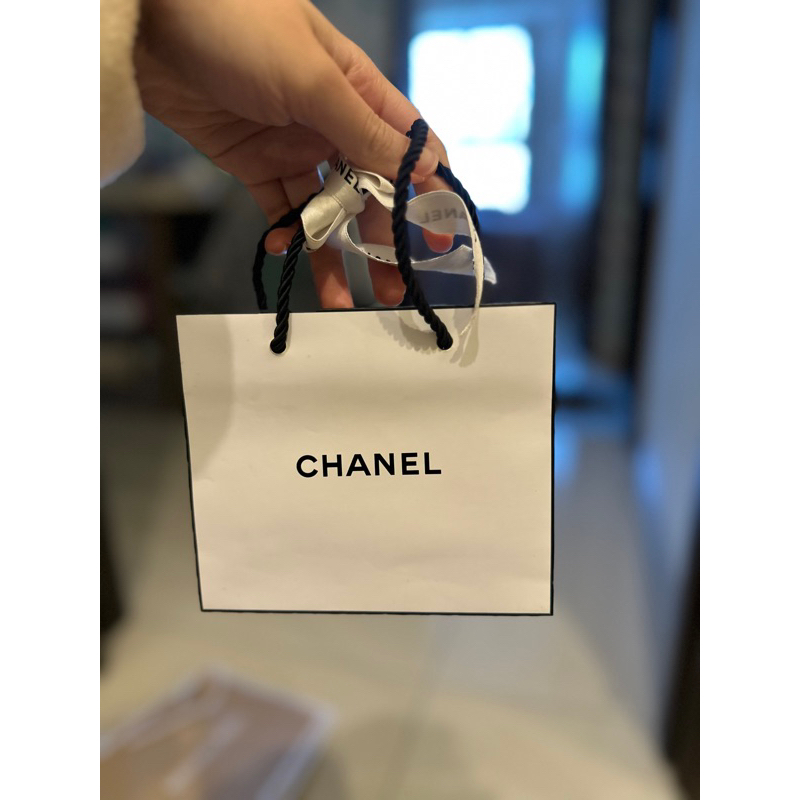Chanel 迷你口紅紙袋12*14（附緞帶）
