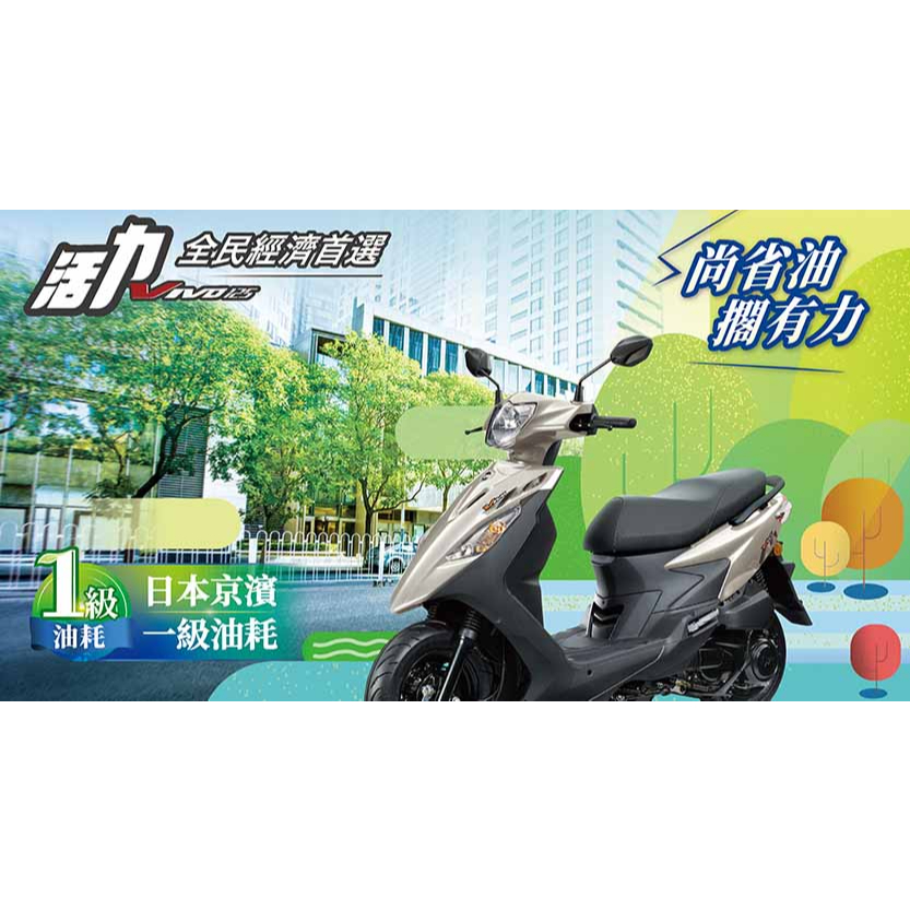 三陽 SYM VIVO 活力 125 CBS 7期 113 年車