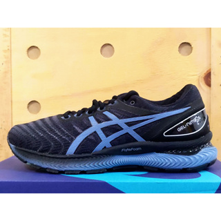 ASICS GEL-NIMBUS 22 黑藍 慢跑鞋 1011A680-004 US8.5(26.5cm)