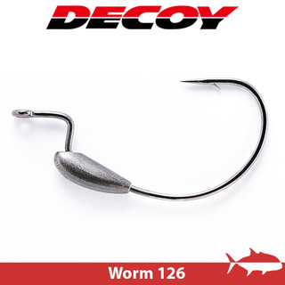 【搏漁所釣具】DECOY 曲柄鉤 Worm 126 Delta Magic 大魚可用魚鉤 船釣 高品質 掛鉛 日本製