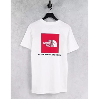 The North Face never stop Box Logo Tee 白色L