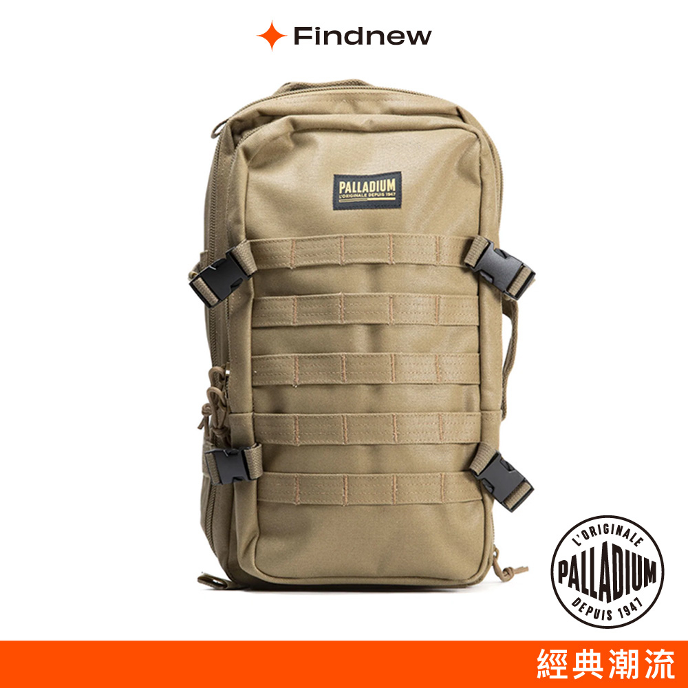 PALLADIUM Baroudeur 厚磅帆布多功能後背包 棕色 BG222-307【Findnew】