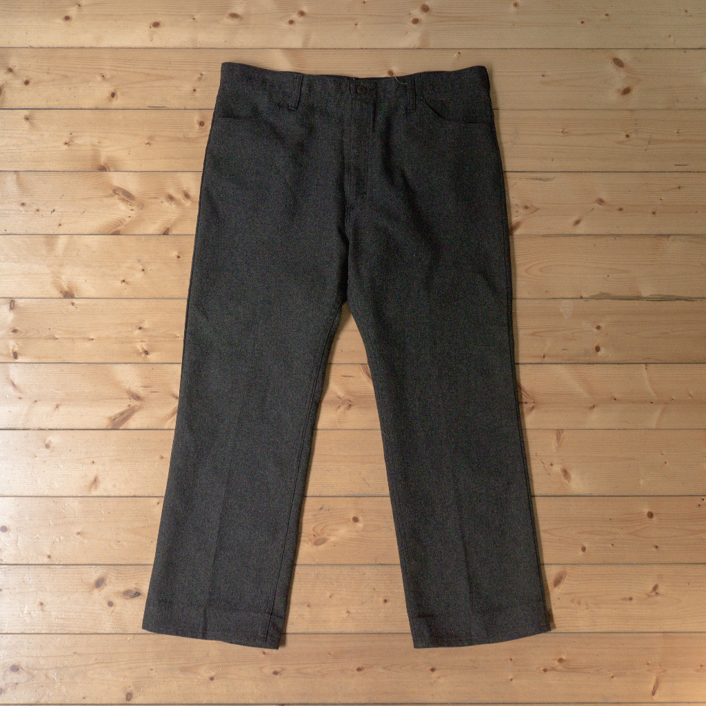 《白木11》 80s vintage Wrangler bell slacks 美國製 藍哥 灰色 靴型 喇叭 長褲
