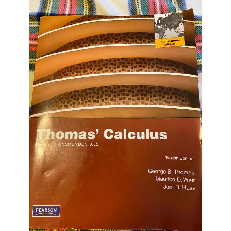 thomas calculus 大學微積分 原文書