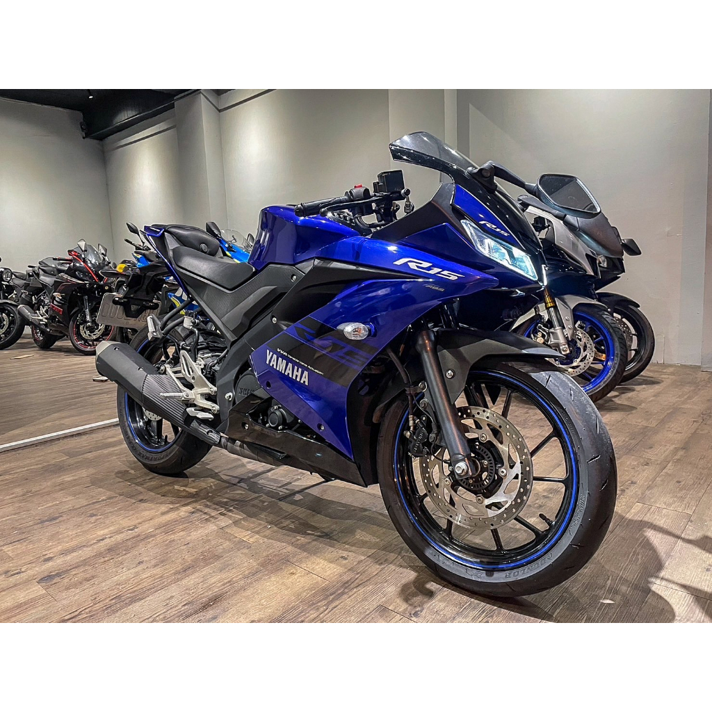 翊帆重機車庫  2019 YAMAHA R15 V3 ABS 正叉 (藍黑)