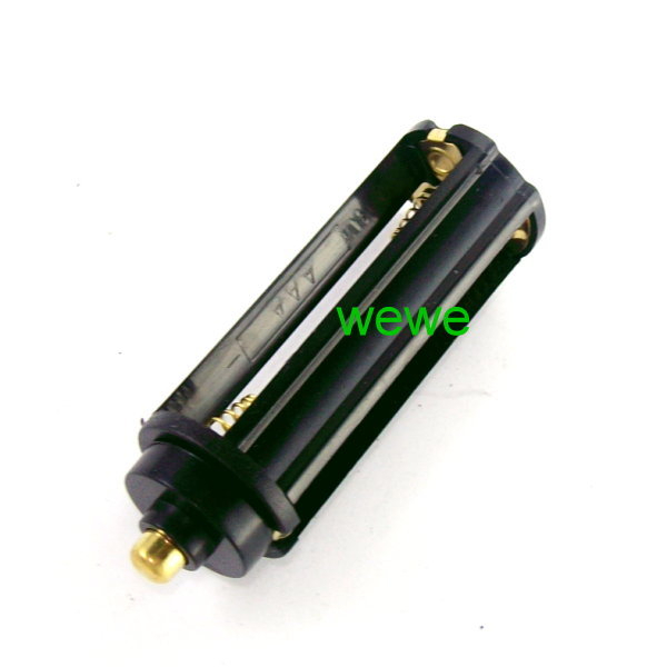LED手電筒 凸點型 4號電池X3顆電池槽/18650手電筒電池架/套筒/電池座 2.2X6.7CM Q5 T6 LP5