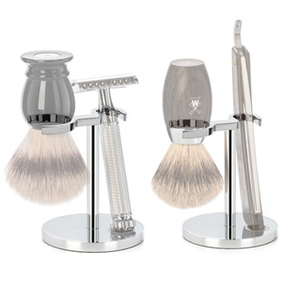 【Barber one】德國 MUHLE RHM UNI 通用刀刷架 刮鬍刀 刮鬍刷 (可放Merkur futur)