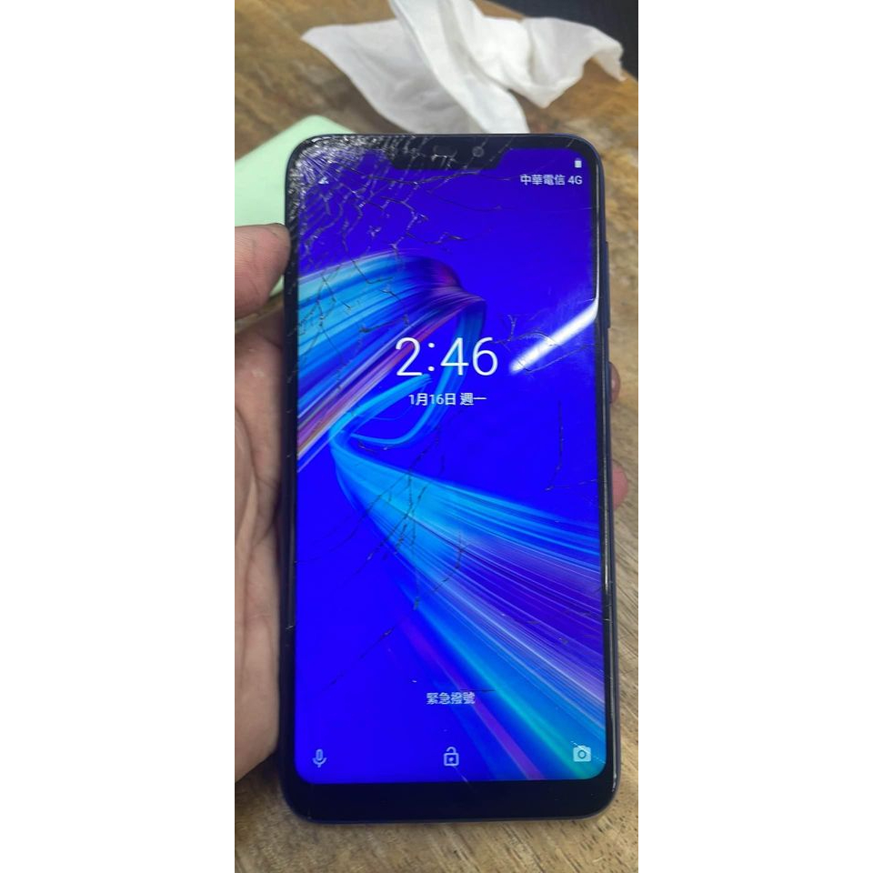 臉書賣場-ASUS Zenfone Max M2 3+32G零件機