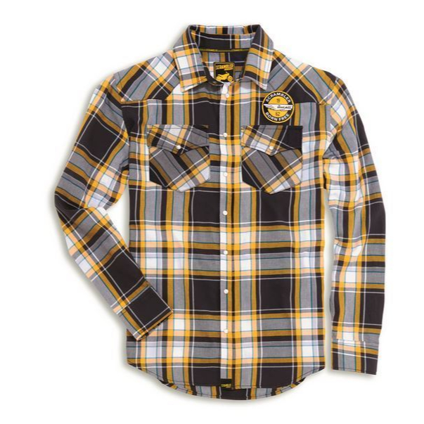 ｜駿雄二輪｜Ducati Scrambler Camicia Checkered 長袖 襯衫