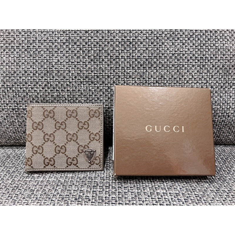 全新 Gucci 男短夾