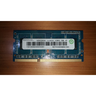 筆電記憶體 Ramaxel 2GB DDR3 1600 RMT3150ED58E8W-1600