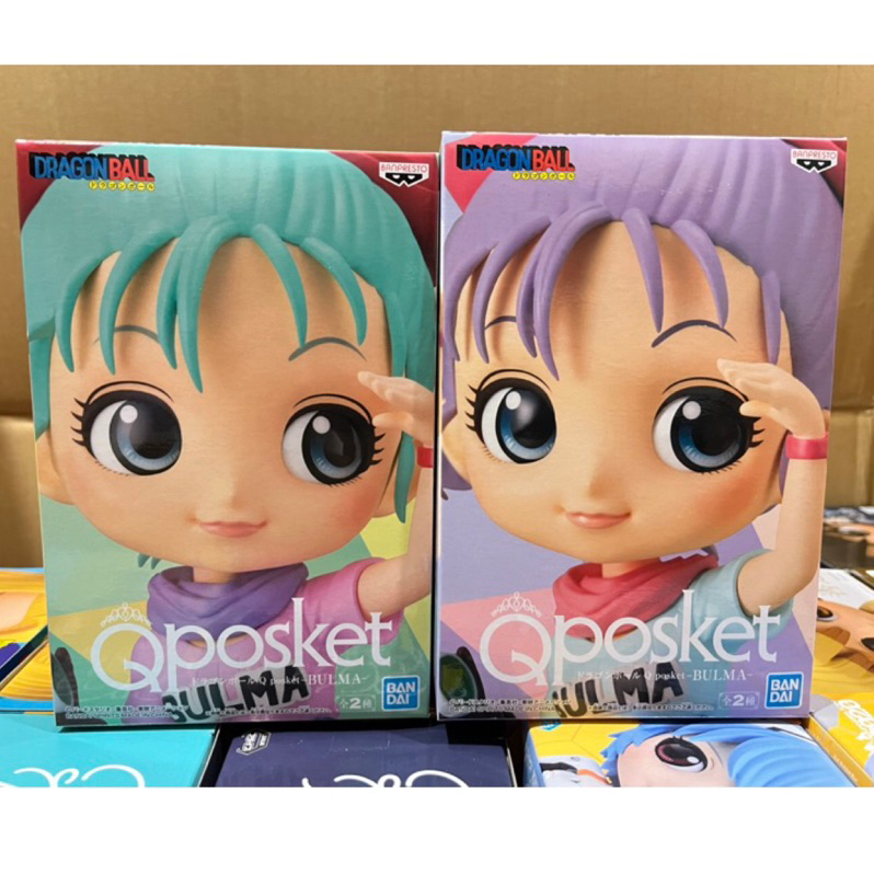 【正日貨】Q POSKET BULMA 七龍珠 布馬 日版 全新現貨 原色異色 A款B款 公仔